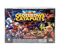 CROSSBOWS & CATAPULTS - Jeu de Société de Stratégie pour Enfants dès 7 Ans - Bataille de Catapultes Contre Châteaux - Constructions Légendaires & Destructions Épiques - 2 Joueurs - 20 à 30 Min