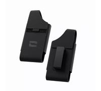 Crosscall Black S Étui de ceinture robuste Étui de ceinture noir robuste, taille S, avec clip pivotant à 360° et languette amovible, pour les