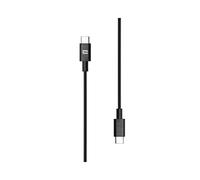 Crosscall Câble USB-C vers USB-C 1.2m Noir, Charge Rapide 20W, 12V/3A, Compatible Power Delivery, Connecteurs Mâles Droit, -20°C à 70°C