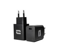 Crosscall Chargeur Secteur Universel Noir 20W, Port USB Type-C, 100-240V, Sortie 5V/3A, 9V/2.22A, 12V/1.67A, Efficacité 86.03%, Type C