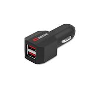 Crosscall CV2.PE.NR000 Chargeur Allume Cigare Double USB d'Origine Linux Noir