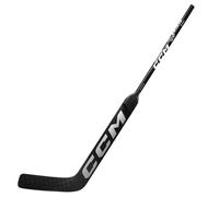 Crosse de gardien de but en matière composite CCM Tacks XF Black/Grey Junior 21 pouces, L (Regular)