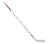 Crosse de hockey en matière composite Bauer PULSE 2 White Intermediate P28 (Giroux) main gauche en bas, flex 65