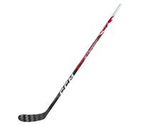 Crosse de hockey en matière composite CCM JetSpeed FT9 PRO RED Junior 28 + 1/4 main gauche vers le bas, flex 40