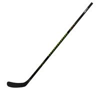 Crosse de hockey en matière composite Warrior Alpha Deluxe Intermediate W03 Backstrom main gauche en bas, flex 55