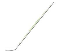 Crosse de hockey en matière composite Warrior Alpha Deluxe White Junior W03 Backstrom main gauche en bas, flex 30