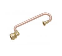 Crosse de sortie compteur coudée 180° pour canalisation PE Ø32 mm FAVEX