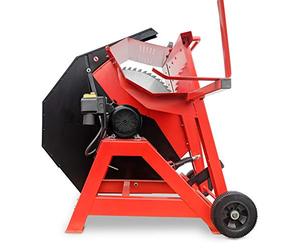 Crossfer BKS700-230V/NT19 Scie circulaire en bois de chauffage 700 mm, scie circulaire avec moteur électrique 3.2 kW 230 V avec 700 dents en métal dur Z64