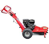 Crossfer GBS-150 Fraise à souche d'arbre à essence 15 CV Motoculteur de jardin 4 temps Roues pneumatiques Poignée ergonomique