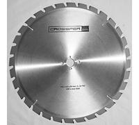 CROSSFER Lame de scie circulaire à bois 450x30 mm pour construction résistant aux ongles 32 Dents pour bois de chauffage FABRIQUÉ EN ALLEMAGNE