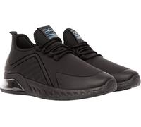 Crosshatch - Baskets pour homme "Clarington" BG1770 (44,5 EU) (Noir/Bleu)