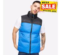 Crosshatch Demerley Hommes Créateur Chaud Mode Gilet Bleu