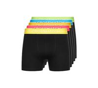 Crosshatch Lot de 5 boxers multicolores pour homme, coffret cadeau pour amis, petit ami ou mari. Les boxers sont disponibles dans les tailles S, M, L, XL, XXL, Astral-Black, S