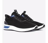 Crosshatch Nyles Hommes Fitness Gym Décontracté Créateur Mode Baskets Noir