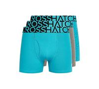 Crosshatch Typan Homme, Typan - Lot de 3 - Bleu Sarcelle, L