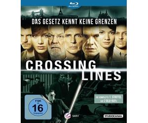 CROSSING LINES/1.STAFFEL - SUTHERLAND,DONALD/FICHTNER,WILLIAM 2 BLU-RAY NEUF