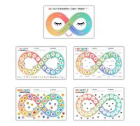Crossing Midline et Visual Tracking Infinity Loop 5 affiches interactives