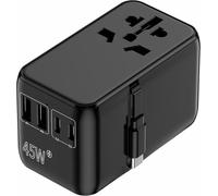 CROSSIO ChargeMe Adapter PLUS PD45W 2A+3C GaN III
