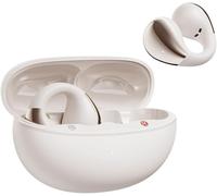 Crossky C30 Écouteurs Bluetooth Sans Fil,Écouteurs Sport Bluetooth 5.4 Clip Ouverts,Avec Micro Antibruit 4 Enc,Eq Personnalisé,Étanche Ipx5, Idéal Pour Le Sport/Fitness,Blanc