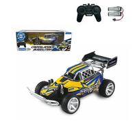 Lexibook Buggy radiocommandé tout-terrain Crosslander Max RC22 – 15 km/h, 2 batteries, Bleu/Jaune