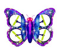 Lexibook, Crosslander Butterfly, Mon Papillon Volant télécommandé, Vol multidirectionnel jusqu'à 12km/h, Loopings, Télécommande 2 Modes de contrôle, Effets sonores et Lumineux, Rose, RCBUT