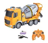 Lexibook, Crosslander® Pro, RC Bétonnière, Camion toupie télécommandé, Effets Lumineux, réservoir Rotatif à 360°, Rechargeable, RCP15