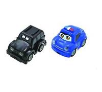 Lexibook Ensemble de voitures télécommandées Crosslander Twin – Police et Voleur – RC12