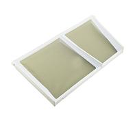 Crosslee Chevalier Blanc/Philips-whirlpool/Electrolux/Hygena/Tricity Bendix/Zanussi Fluff et filtre Lint 'V'