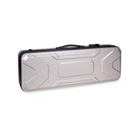 Crossrock CRA400VFCH Étui pour Violon 4/4 avec Fermeture éclair en ABS moulé Champagne