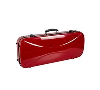 Crossrock CRF1020DVRD Sac à dos en fibre de verre pour violons 4/4 Rouge
