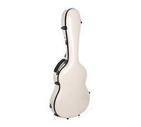 Crossrock CRW500 Basic Series Étui de Guitare Classique, étui en Bois Multiply Noir, Ivoire, Classical, Classique