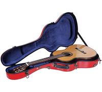 Crossrock CRW500 Basic Series Étui pour Guitare Classique Multiply en Bois Noir, Rouge, Classical, Classique