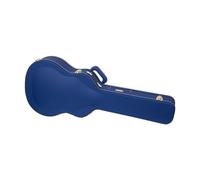 Crossrock Designer Series Étui pour Guitare Acoustique Gibson SJ-200 | Finition Bleu Vif, archtop renforcé, Verrouillage de sécurité, Rangement caché