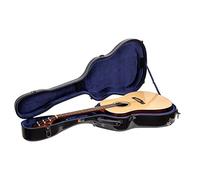Crossrock Étui de Guitare Acoustique Dreadnought en Fibre de Verre - Convient pour Guitares Gibson J45, Songwriter, Southern Jumbo, Dove et Hummingbird Dreadnought - Noir