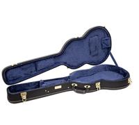 Crossrock Étui de guitare Archtop 13" pour Gretsch Jet/Pingouin/Chris Rocha | Coque rigide en bois, verrouillage, rangement, compatible main gauche et droite - Noir (CRW620JA13BK)