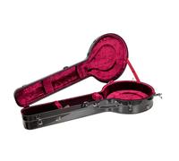 Crossrock Étui de Transport 100% Carbone pour Banjo Mastertone avec Sangles Sac à Dos et Housse de Protection (CRF6020MBJBK)