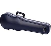 Crossrock, Étui moulé en ABS pour Violon 1/4, Bleu (CRA860SVQBL)