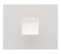 Crosstone by Arcqua Solid Alcove encastrée 30x30x10cm solid surface mat blanc NIS118646