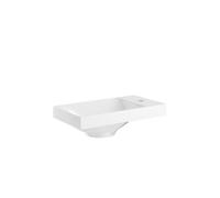 Crosswater Alo Lavabo - 40x22cm - blanc brillant AL0401URW