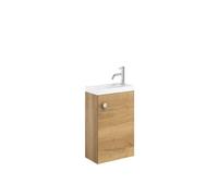 Crosswater Alo Meuble bas de salle de bains - 40x22cm - chêne Windsor AL4000FWO