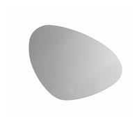 Crosswater Artist Miroir - 64x50cm - LED - de 2700K à 6400K - dimmable - en forme de galet ART6248