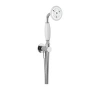 Crosswater Belgravia Ensemble de douchette - douchette - barre murale - flexibles - G1/2 - chrome BL964C