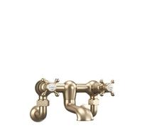 Crosswater Belgravia raccords muraux laiton brossé BL004WF