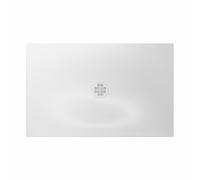 Crosswater Creo receveur de douche - 110x90x2.5cm - rectangulaire - blanc CRR900X1100W