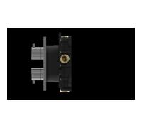 Crosswater Crossbox mitigeur de douche encastré thermostatique 3 fonctions incluant partie encastrée noir mat PROCBPUSH2500LBPM