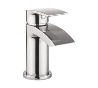 Crosswater Flow robinet de lavabo cascade avec bonde clic-clac chrome MBFW114P_V2