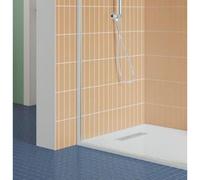 Crosswater Gallery Profil mural - 200cm - pour verre de 8 - 10mm - chrome GRPROFILEPSS