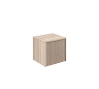 Crosswater Limit Ensemble de meuble - 50x45x45cm - 1 tiroir - Modern Oak/anthracite SW1026494/SW1026439