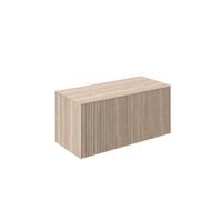Crosswater Limit Ensemble meuble salle de bains - 100x45x45cm - 2 tiroirs - Modern Oak/Anthracite SW1026494/SW1026420/SW1026459