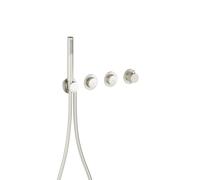 Crosswater Module MRPO Robinet encastré Push 2 - douche - avec douchette à main - effet inox SW1176834/SW1176898